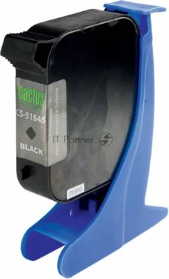 Картридж струйный Cactus CS-51645 черный (44 мл) для HP DJ 710c/720c/722c/815c/820cXi/850c/870cXi/880c