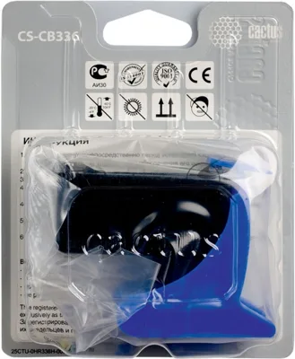 Картридж струйный Cactus CS-CB336 №140XL черный (29 мл.) для HP DJ D4263/D4363/DJ J5783/J6413/PSC C4273/C4283/C4343/C4383/C4473/C4483/C4583/C5283/D5363