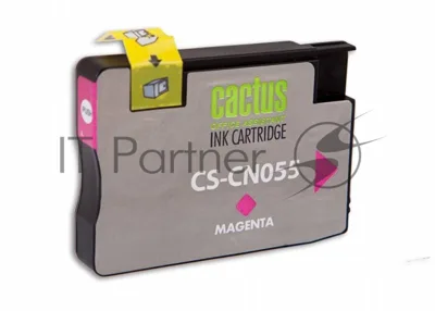Картридж струйный Cactus CS-CN055 №933 пурпурный (14 мл) для HP OfficeJet 6600