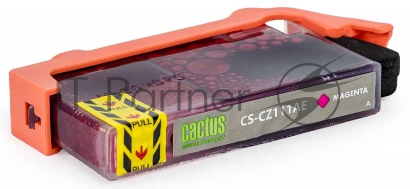 Картридж струйный Cactus CS-CZ111AE №655 пурпурный (14,6 мл) для HP DJ IA 3525/5525/4515/4525