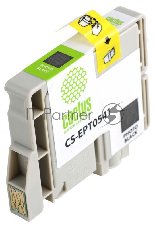 Картридж струйный Cactus CS-EPT0541 черный (16,2 мл) для Epson Stylus Photo R800/R1800