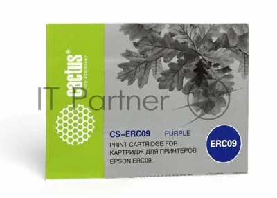 Картридж матричный Cactus CS-ERC09 пурпурный 4 мм, 0.21 м для Epson ERC09