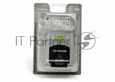 Картридж струйный Cactus CS-C5016A черный (72 мл) для №84 HP DesignJet 10PS/20PS/30GP