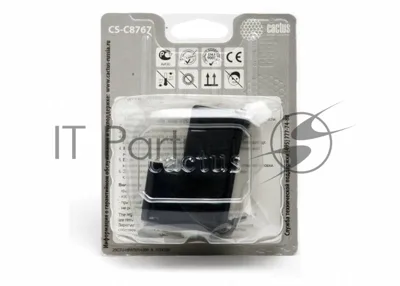 Картридж струйный Cactus CS-C8767 черный для №130 HP DeskJet5743/6543/6843, PhotoSmart2613/2713 (29мл)