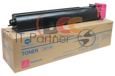 Тонер Konica-Minolta bizhub C654/754/Pro C754 красный TN-711M