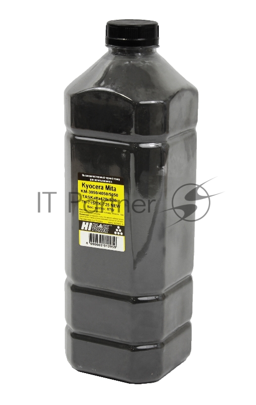 Тонер Kyocera KM-3050/4050/5050 (Hi-Black) new, TK 715, 870 г, канистра