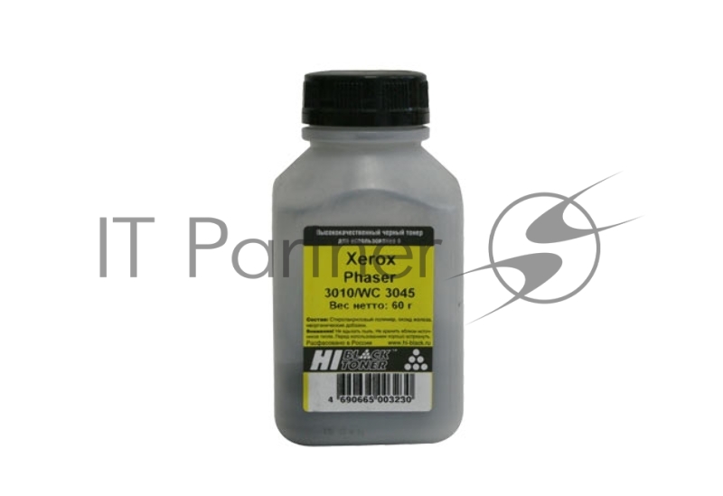 Тонер Hi-Black для Xerox Phaser 3010/WC 3045, 60 г, банка