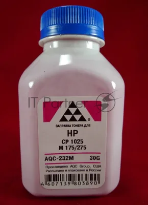 Тонер HP CP 1025/M 175/275 Magenta, (фл.30г.) AQC фас. Россия