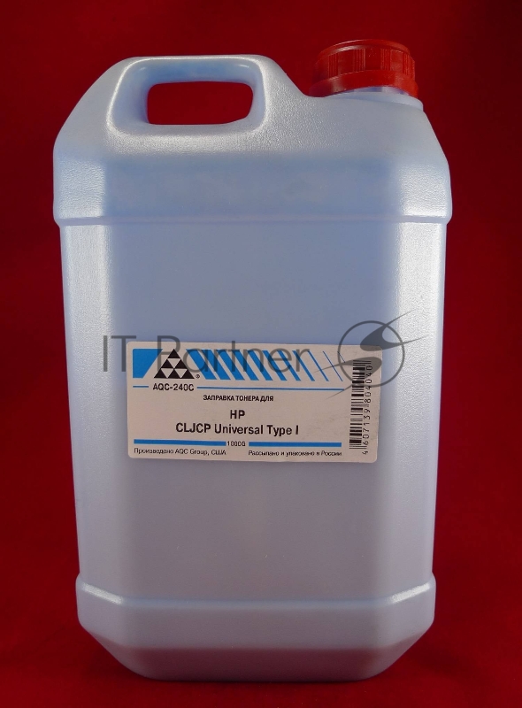 Тонер HP CLJ CP Universal Type I Cyan, (кан.1кг.) AQC фас. Россия
