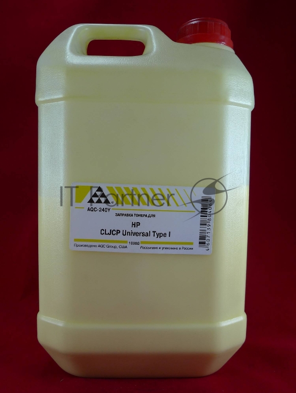Тонер HP CLJ CP Universal Type I Yellow, (кан.1кг.) AQC фас. Россия