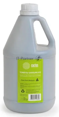 Тонер для принтера Cactus CS-TSG2-1000 черный (флакон 1000гр) Samsung ML 2160/2165/SCX 3400