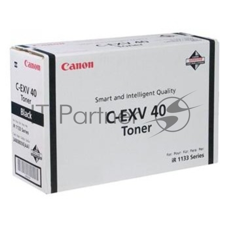 Картридж лазерный Canon C-EXV40 TONER BK EURC-EXV40 3480B006 черный (6000стр.) для Canon iR1133/1133A/1133iF