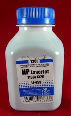 Тонер HP LJ 1160/1320 (фл.120г.) B&W Light фас России