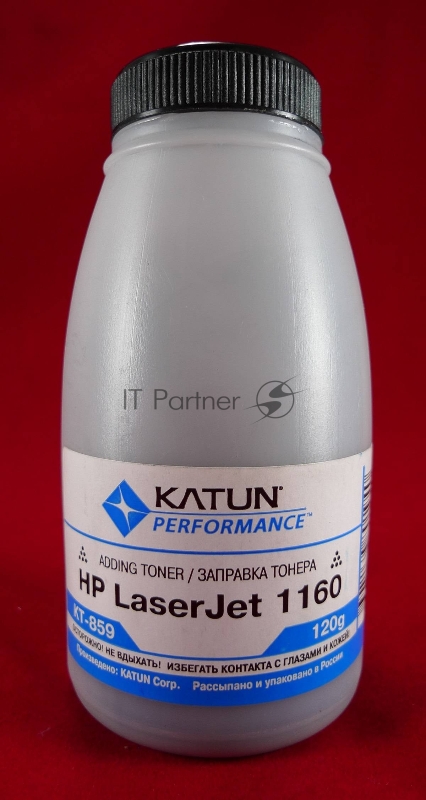 Тонер HP LJ 1160/1320 (фл.120г.) Katun фас России