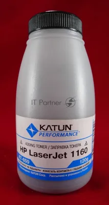 Тонер HP LJ 1160/1320 (фл.120г.) Katun фас России