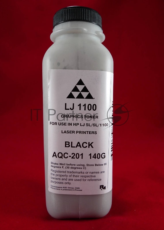 Тонер HP LJ 1100/1150/3100/5L/6L (фл.140г.) (AQC-США фас России)
