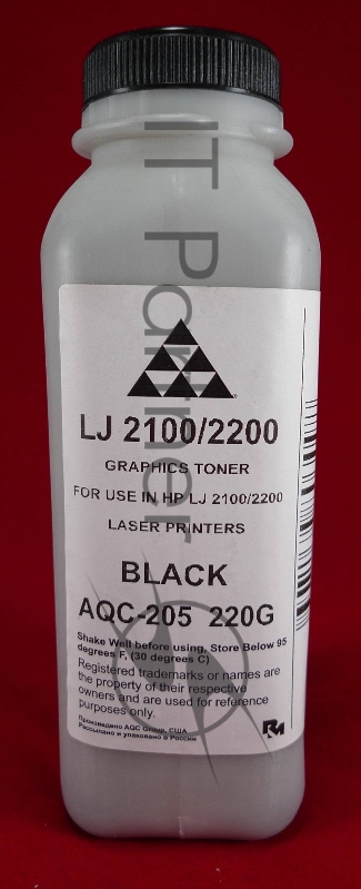 Тонер HP LJ 2100 (фл 220г.) (AQC-США фас России)