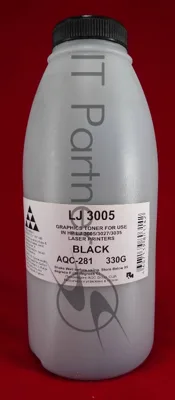 Тонер HP LJ 3005/3027/3035 (флакон, 330г) AQC-США фас России