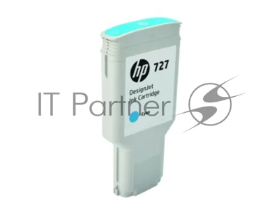 Картридж струйный HP 727 F9J76A голубой для HP DJ T1500/T1530/T2500/T2530/T920/T930 (300мл)