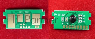 Чип Kyocera P6130cdn/M6x30cdn (TK5140Y) Yellow 5K (ELP, Китай)