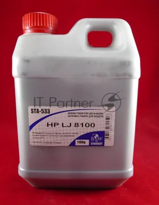 Тонер HP LJ 8100 (кан, 1100 г) B&W Standart фас России