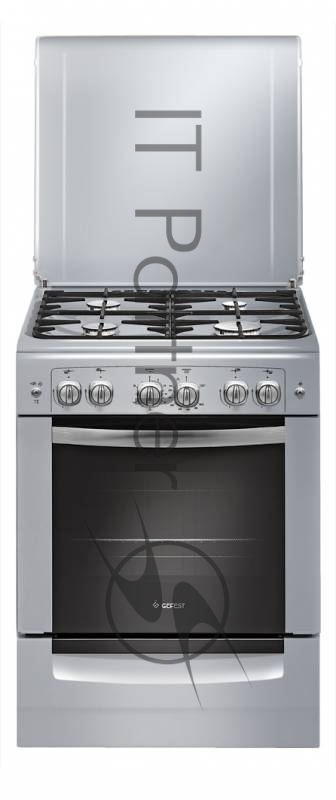 Плита газовая Gefest ПГ 6100-02 0068 серый, конфорок 4 шт, духовка 52 л, 60 см x 85 см x 60 см