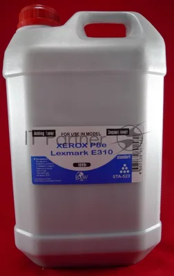 Тонер Xerox P8e/Lexmark E310 (кан, 1кг) B&W Standart фас России