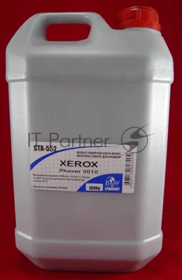 Тонер Xerox Phaser 3040/3010/WC 3045 (кан, 1кг) B&W Standart фас России
