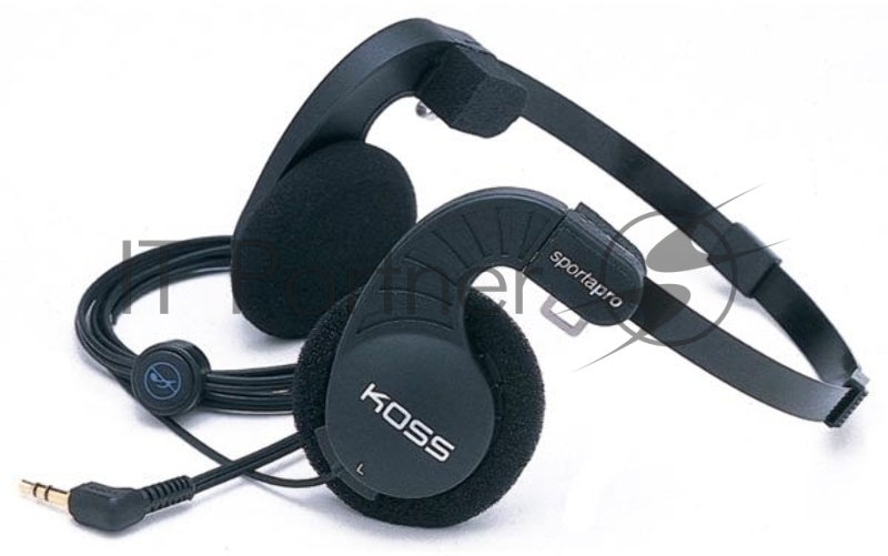 Проводные наушники Koss Sporta Pro черный, накладные, Jack 3.5 мм, складная конструкция