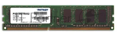 Оперативная память Patriot Signature, DDR3, 8GB (1x8 GB), 1600 MHz, CL11, DIMM