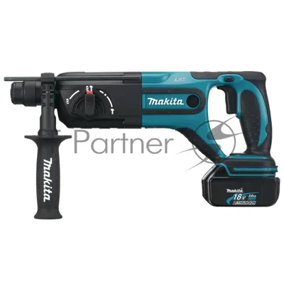 Перфоратор Makita DHR241RFE, SDS-plus, 18 В, 1.9 Дж, от аккумулятора
