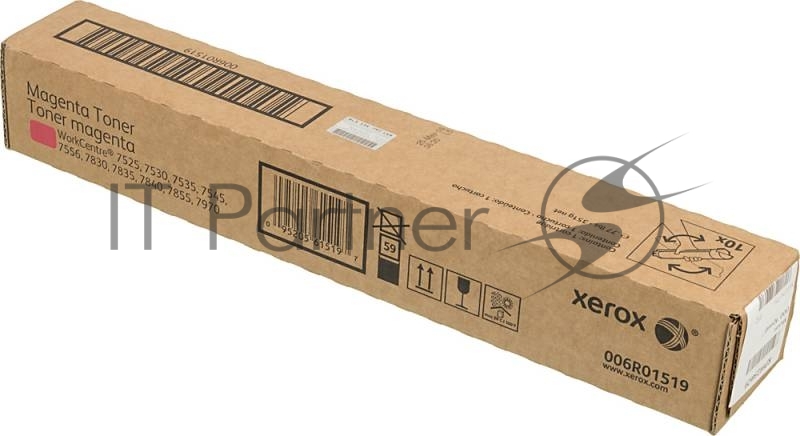 Картридж лазерный Xerox 006R01519 пурпурный для Xerox WC7545/7556 (15000 стр.)