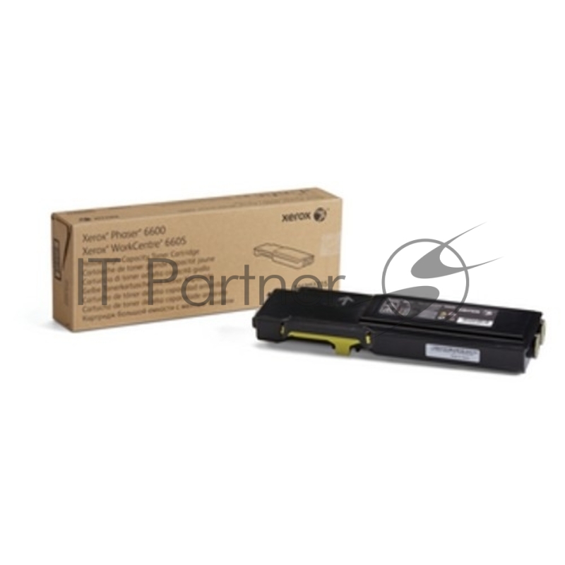 Картридж лазерный Xerox 106R02235 желтый для Xerox Phaser 6600/WC 6605 (6000 стр)(Channels)