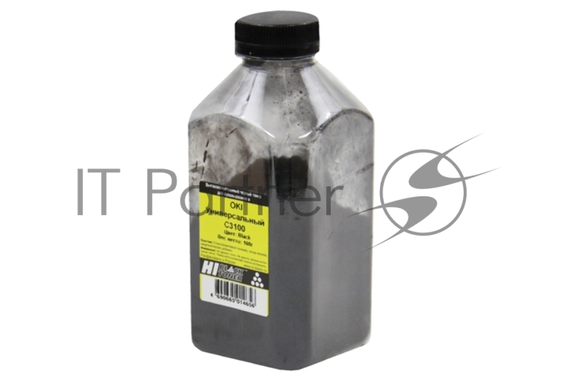 Тонер OKI Универсальный С3100 (Hi-Black) Bk, 160 г, банка