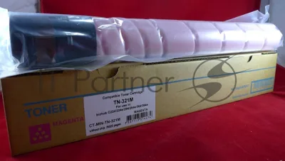 Картридж лазерный ELP TN-321M пурпурный (25000 стр. туба, 510 гр.) для Konica-Minolta bizhub C224/224e/284/284e/364/364e