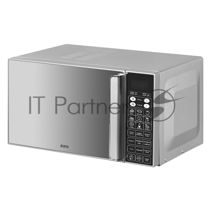 Микроволновая печь BBK 23MWC-982S/SB-M серебристый/черный, 23 л, 900 Вт, переключатели - сенсор