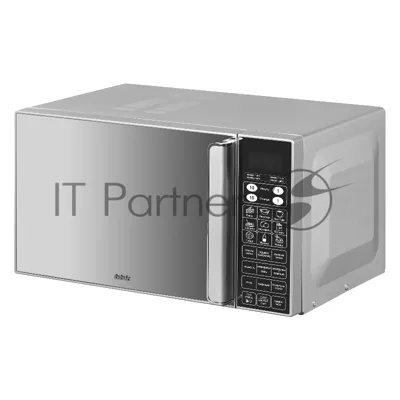 Микроволновая печь BBK 23MWC-982S/SB-M серебристый/черный, 23 л, 900 Вт, переключатели - сенсор