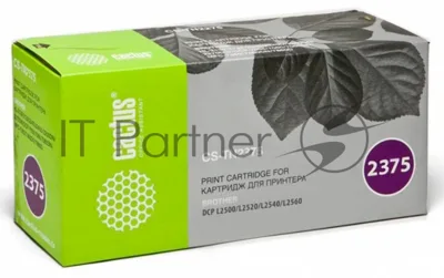 Картридж лазерный Cactus CS-TN2375 черный (2600 стр.) для Brother DCP L2500/L2520/L2540/L2560