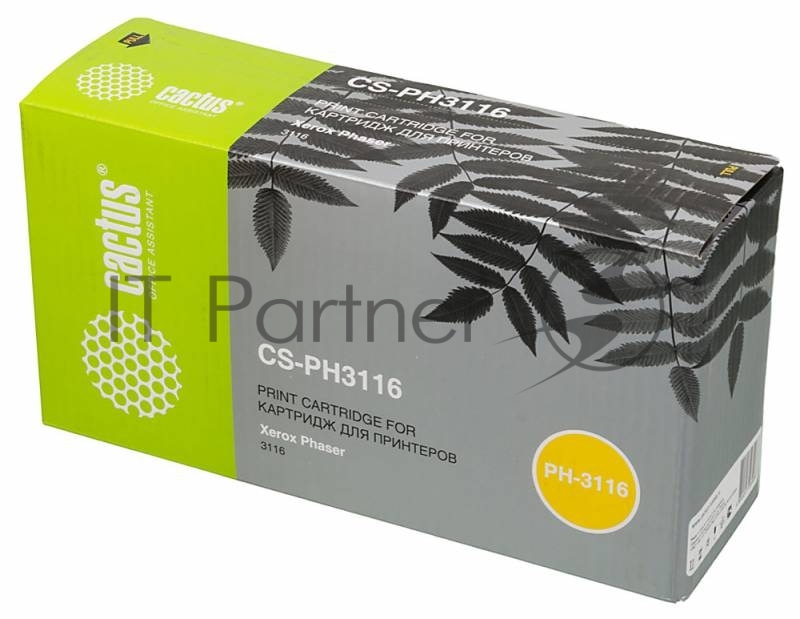 Картридж лазерный Cactus CS-PH3116 (109R00748) черный (3000 стр.) для Xerox Phaser 3116