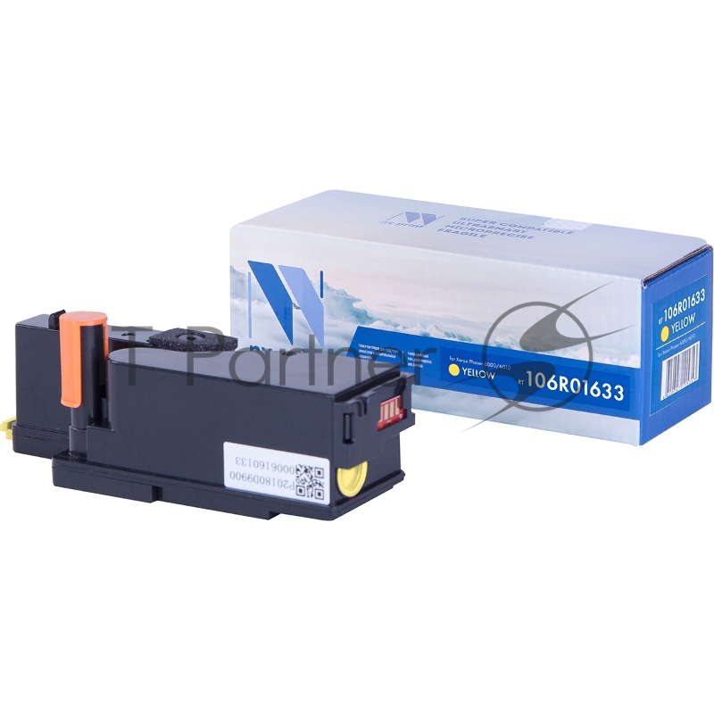 Картридж лазерный NVPrint совместимый Xerox 106R01633 Yellow для Phaser 6000/6010 (1000k)