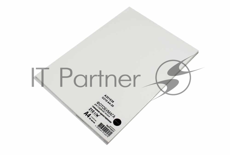 Фотобумага глянцевая односторонняя (NetProduct) A4 210 г/м 20л.