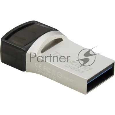 Флешка USB Transcend 64Gb JetFlash 890, USB Type-C, OTG ,Металл