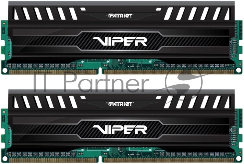 Оперативная память Patriot Viper 3, DDR3, 16GB (2x8 GB), 1866 MHz, CL10, DIMM, радиатор, черный
