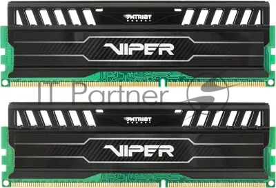 Оперативная память Patriot Viper 3, DDR3, 8GB (2x4 GB), 1600 MHz, CL9, DIMM, радиатор, черный