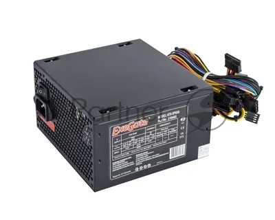 Блок питания ExeGate XP600 (EX219465RUS), 600Вт, 120мм, черный