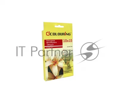 Фотобумага CG-БГ-180-10х15-50 глянцевая, 180 г/м2, 10х15см, 2880 dpi 50л