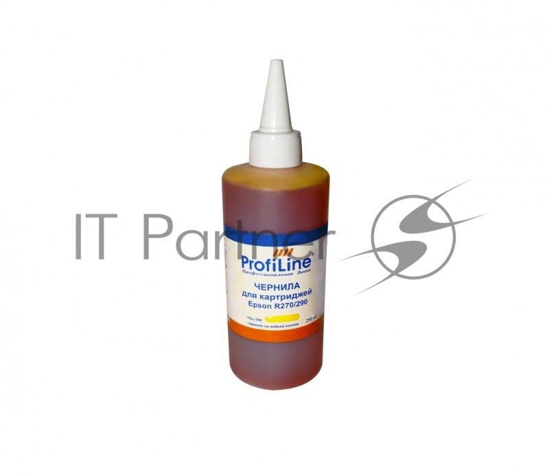 Чернила для принтеров Epson Stylus R270/R290/R390/T50/P50 Yellow 250 мл водн ProfiLine
