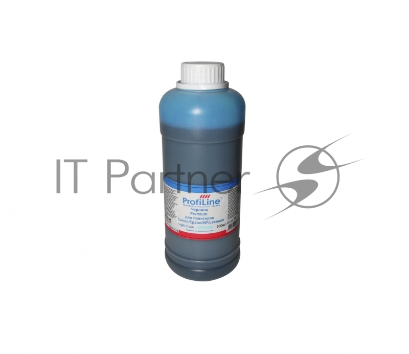 Чернила ProfiLine Premium для принтеров Canon/Epson/HP/Lexmark Light cyan 500 мл водн