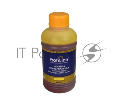 Чернила ProfiLine Premium для принтеров Canon/Epson/HP/Lexmark Yellow 250 мл водн