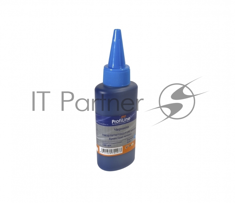 Чернила ProfiLine PL-T0632/T0732/T0922/T1282 для принтеров Epson Cyan C67/C79/C87/C91/CX3700/4100/4300/4700/3900/3905/4900/TX106/109/117/119/T26/T27 S22/SX125/SX130/420W/425W/Office BX305F/BX305FW водн 100 мл